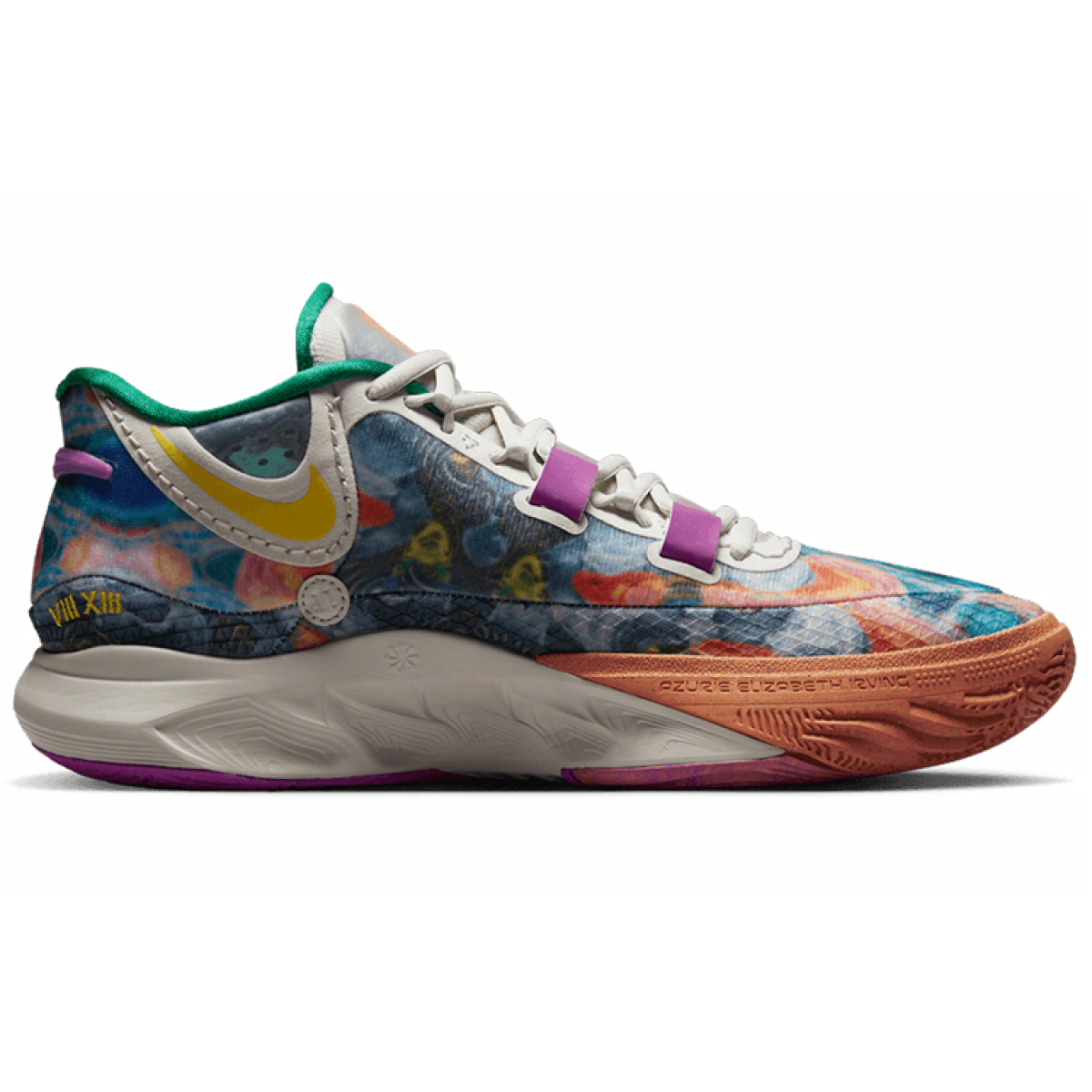 Мужские кроссовки Nike Kyrie 8 EP Heat Circle Of Life White/Brown/Blue