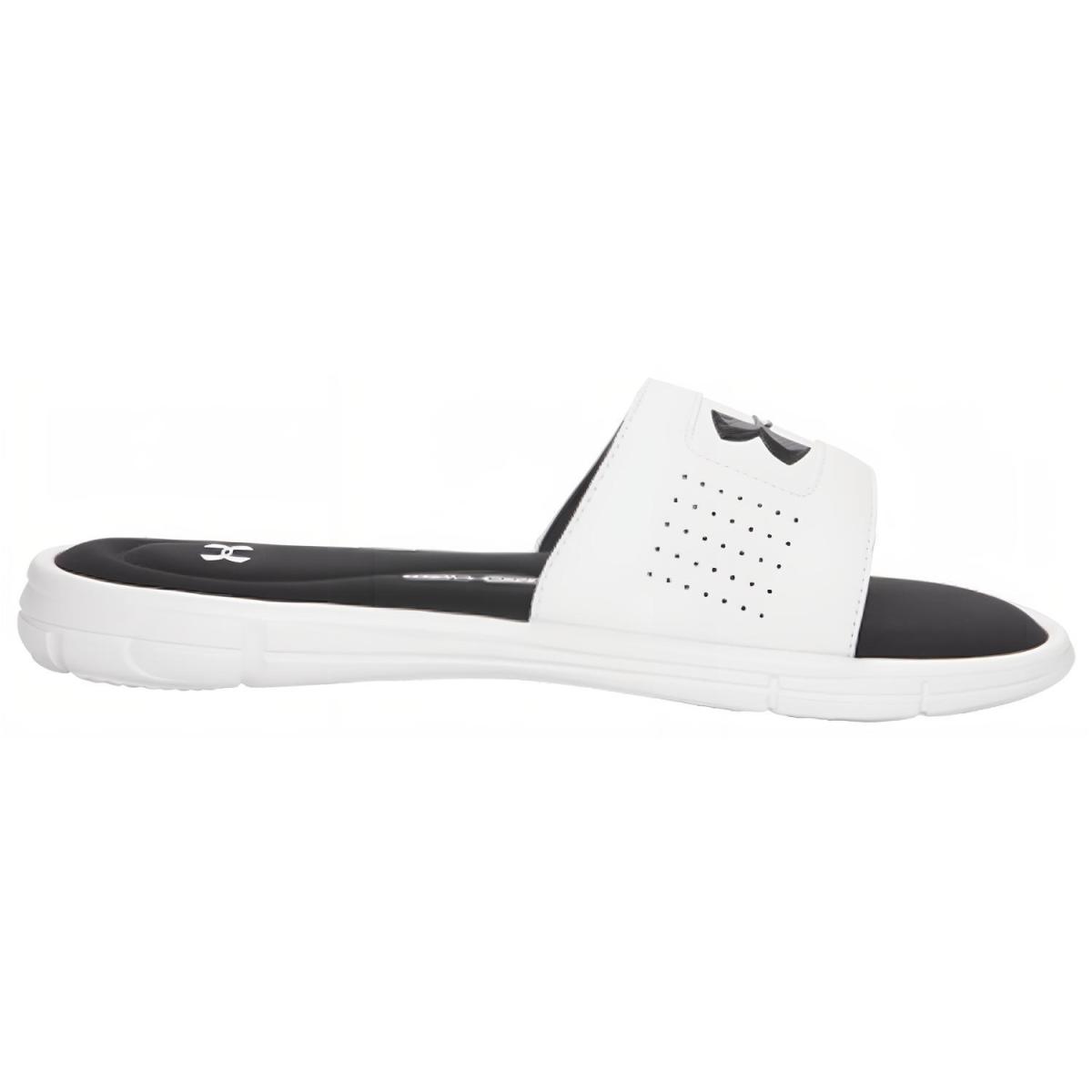 Мужские шлепанцы Under Armour Ignite V Black/White