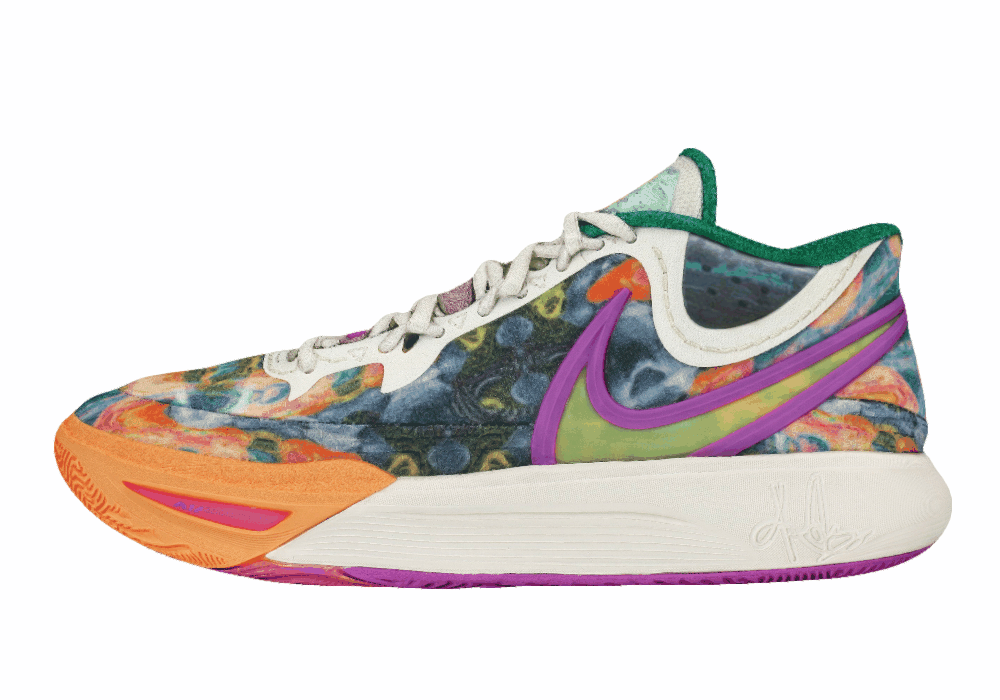 Мужские кроссовки Nike Kyrie 8 EP Heat Circle Of Life White/Brown/Blue