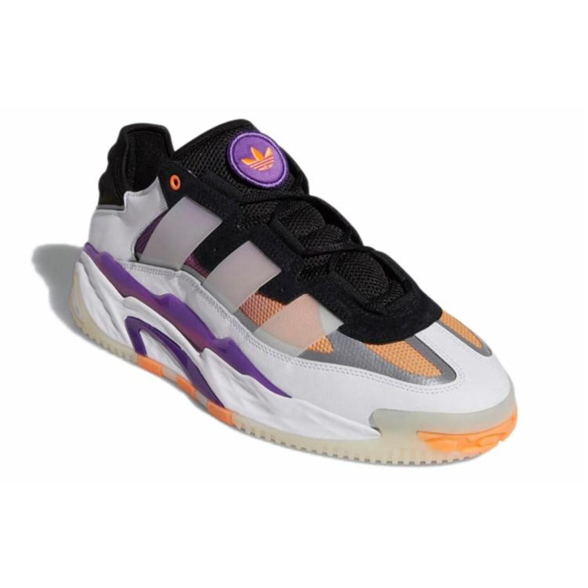 Кроссовки Adidas Originals Niteball 1.0 White/Black/Purple
