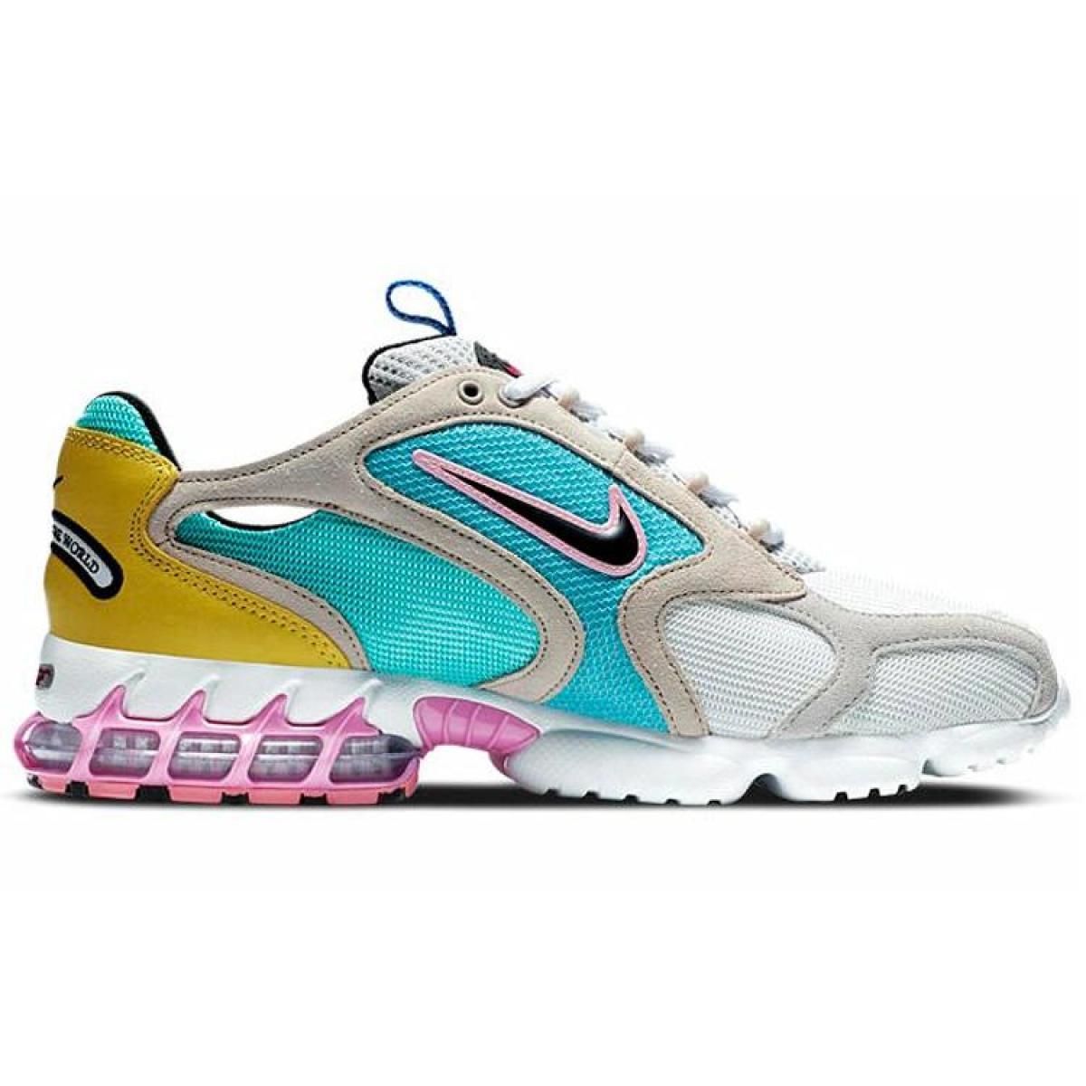 Кроссовки Nike Air Zoom Spiridon Cage 2 Grey/Blue/Pink